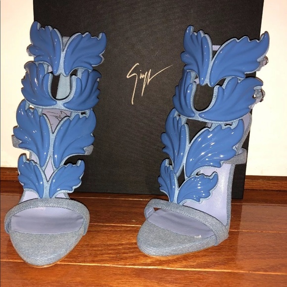 giuseppe zanotti Shoes - Giuseppe Zanotti Coline Wings Heels Sandals 37